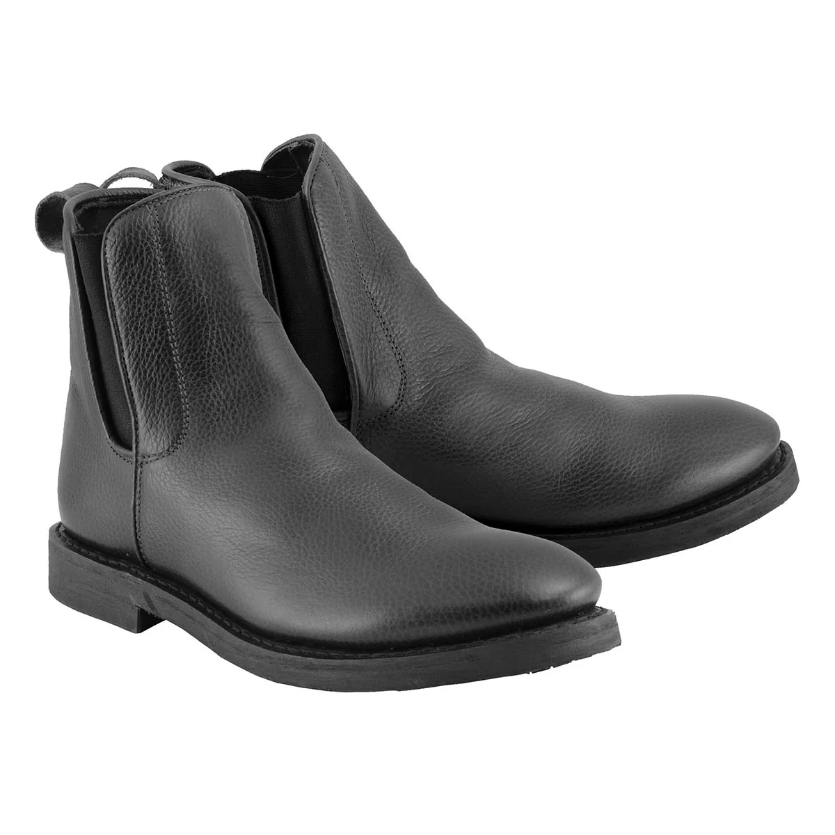Responsible Milwaukee Leather MBM9041 Men’s Black Super Clean Boots with Stretch Flex Practical