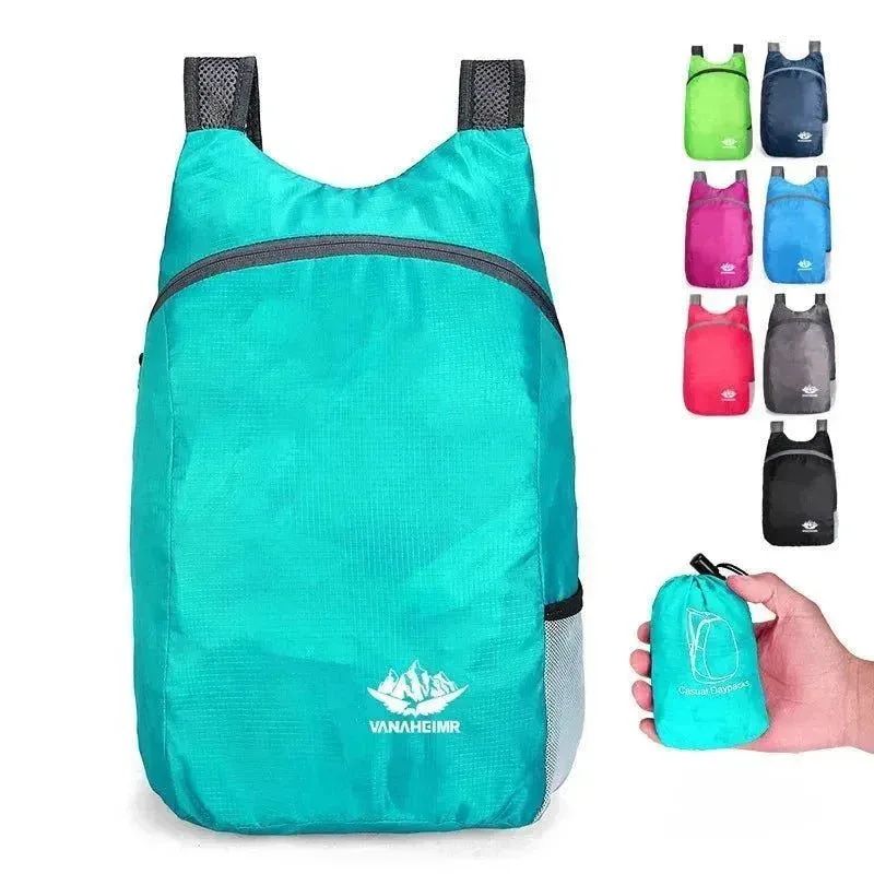 Detailed Packable 20L Lightweight Daypack – Foldable Travel Outdoor Sports Backpack Traditional