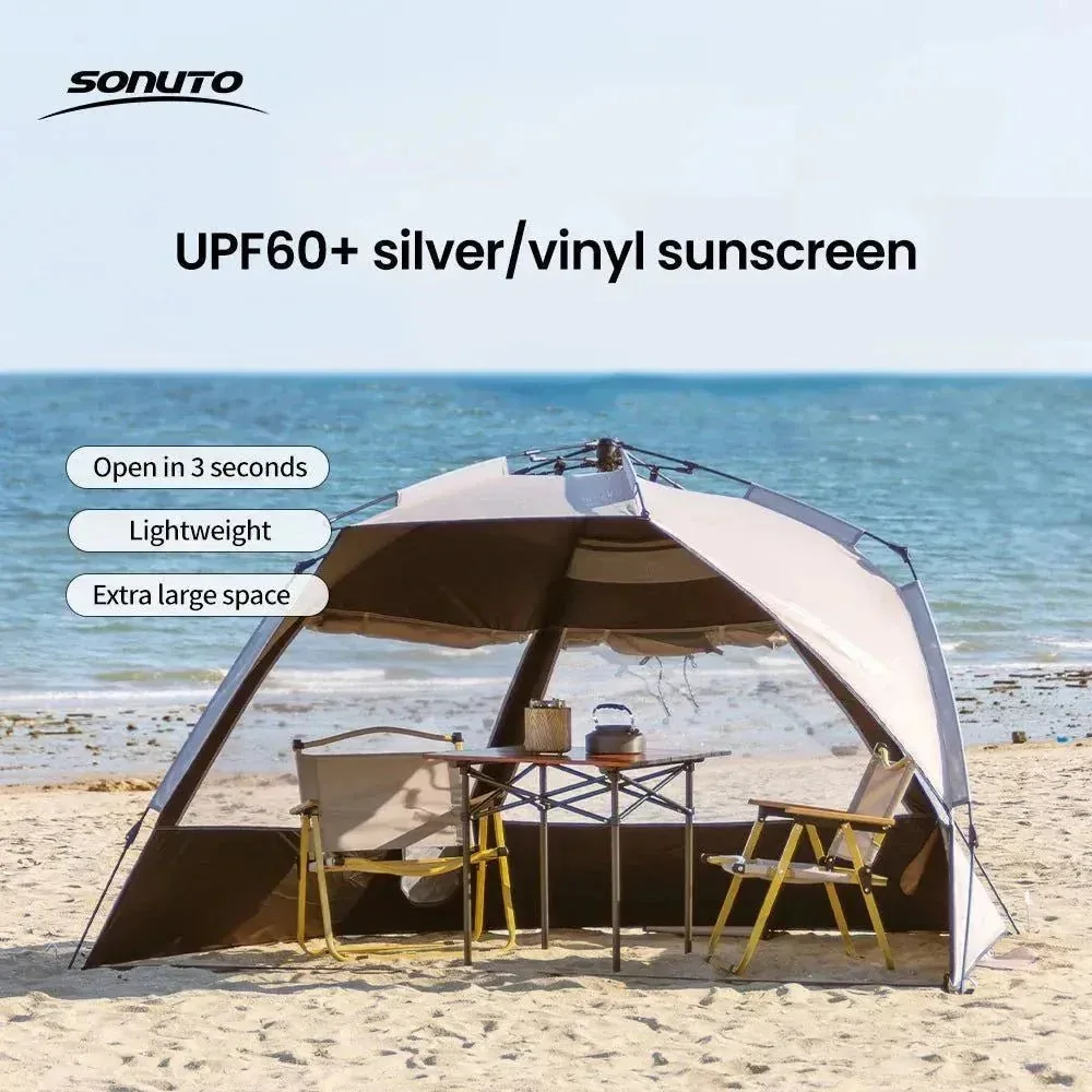 Smart Sonuto One-Touch Automatic Pop-Up Camping Tent – Instant Setup Outdoor Shelter for Hiking Travel Carefully Designed