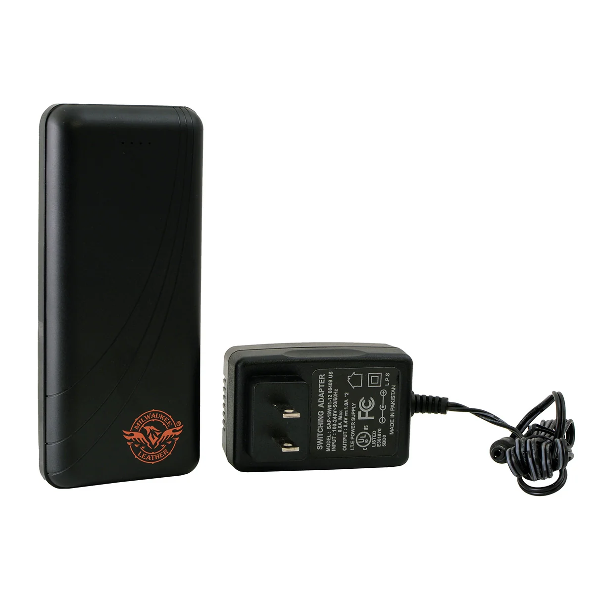 Genuine Milwaukee Leather and Nexgen Heat BATTERYHOD74 Universal Battery for Hoodies Original Design