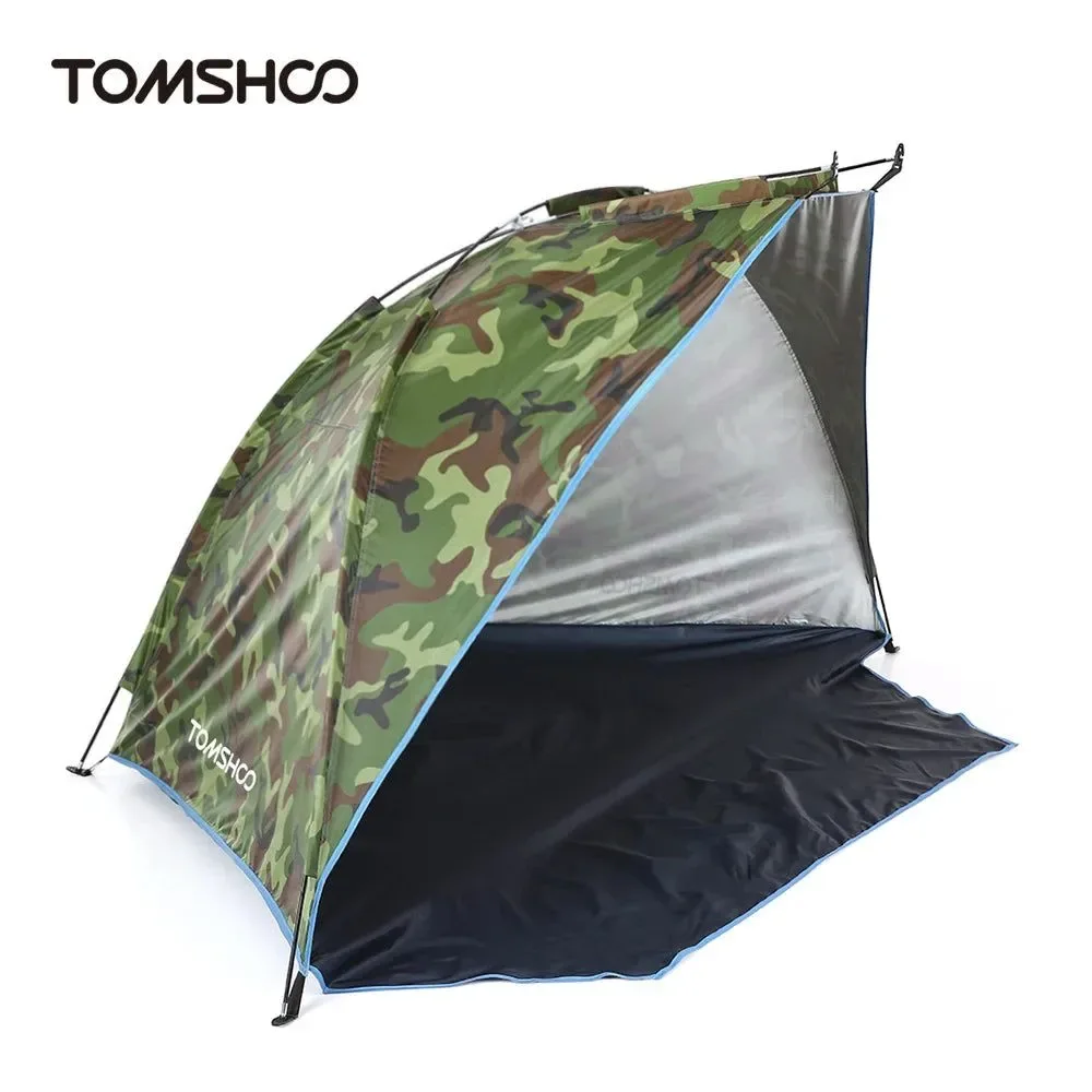 Functional Anti-UV Beach Tent with Sun Shelter Awning – UPF 50 Outdoor Camping Shade Trusted