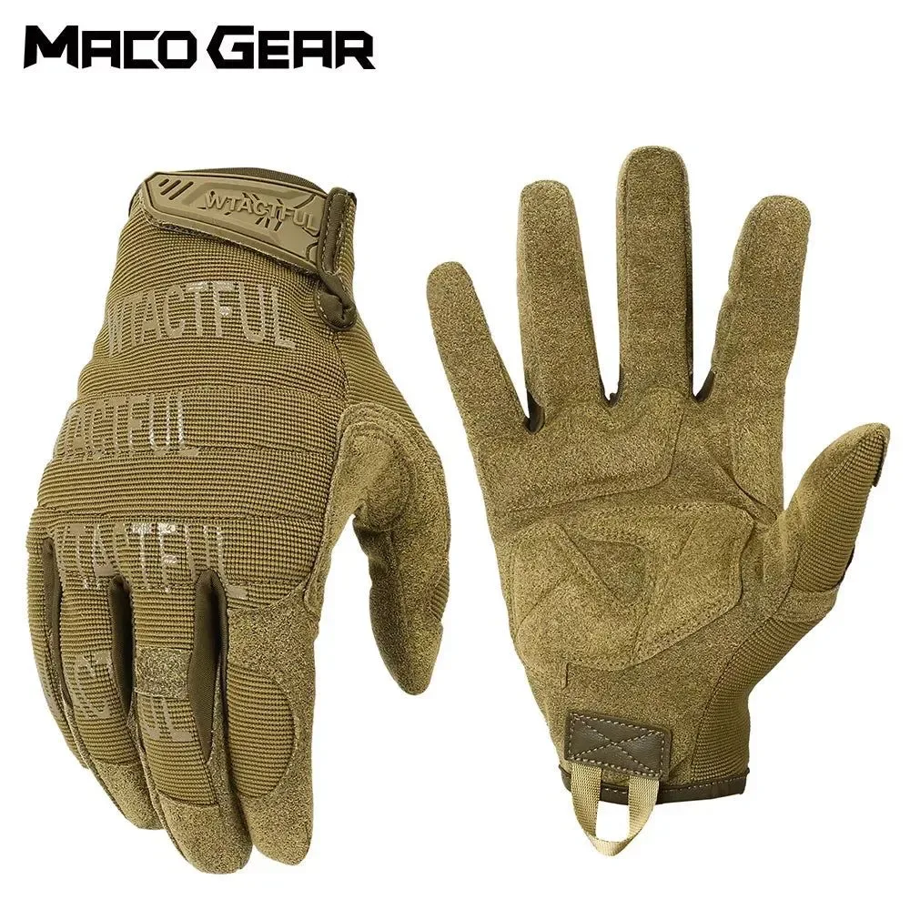 Smooth Outdoor Tactical Gloves – Versatile Protection for Military Training Climbing Shooting and More Official