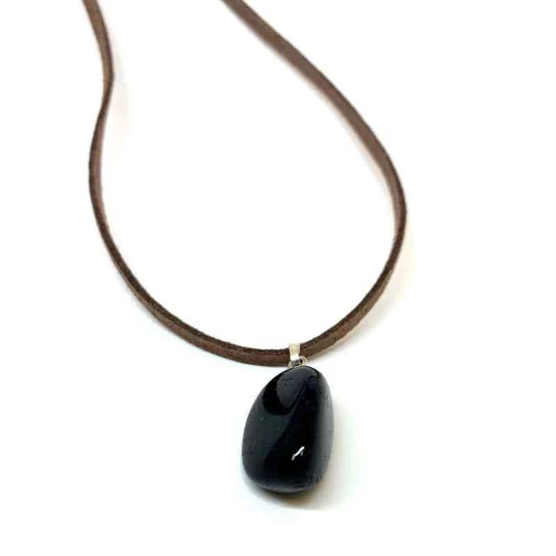 Classic Black Tourmaline Necklace Exceptional