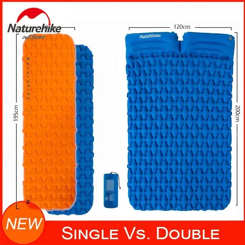 Effective Naturehike Backpacking Sleeping Pad – Durable Inflatable Camping Mat with Insulation and Carrying Bag Professional