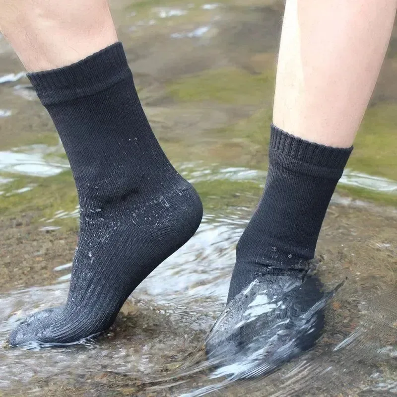 Refined Waterproof and Breathable Outdoor Hiking and Skiing Socks Warm Winter Wading and Camping Gear Artisan