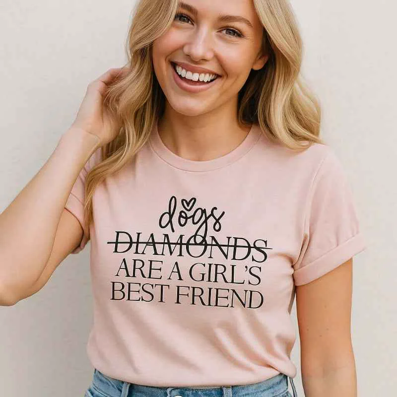 Official Girls Friend Pet Lover T-Shirt for Women Reliable