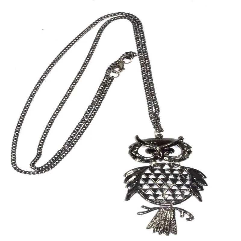 Luxury Wise Owl Pendant Sustainable