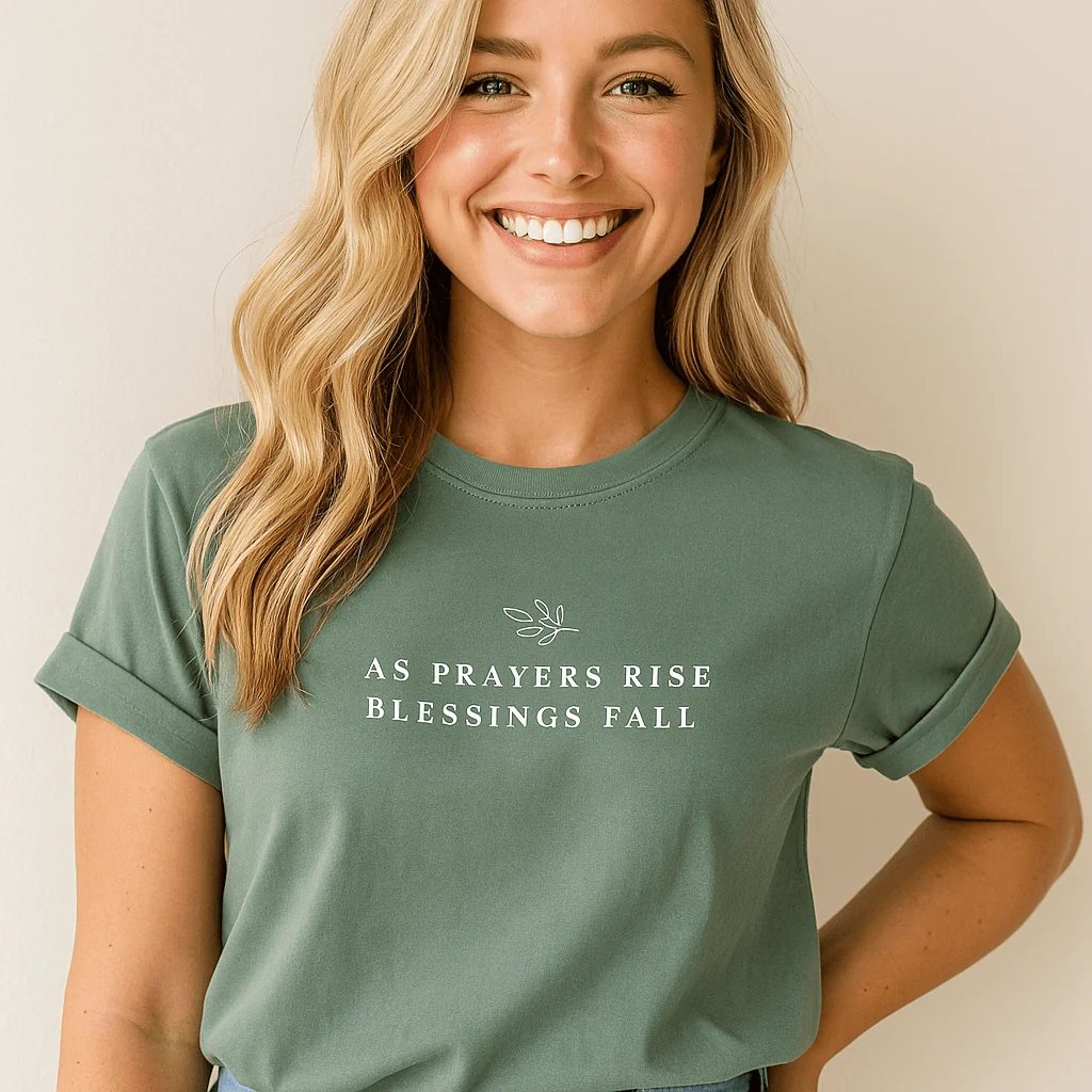 Carefully Designed Prayer Quote T-Shirt Specialty