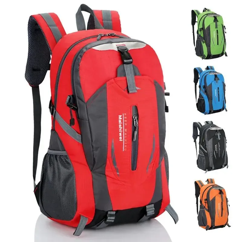 Casual Outdoor Mountaineering and Cycling Backpack – Unisex Sports and Travel Backpack for Men and Women Lightweight