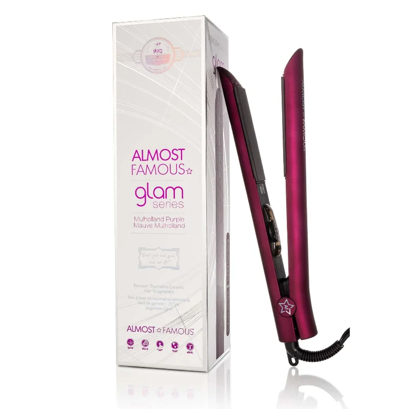 Elegant Glam Flat Iron Casual