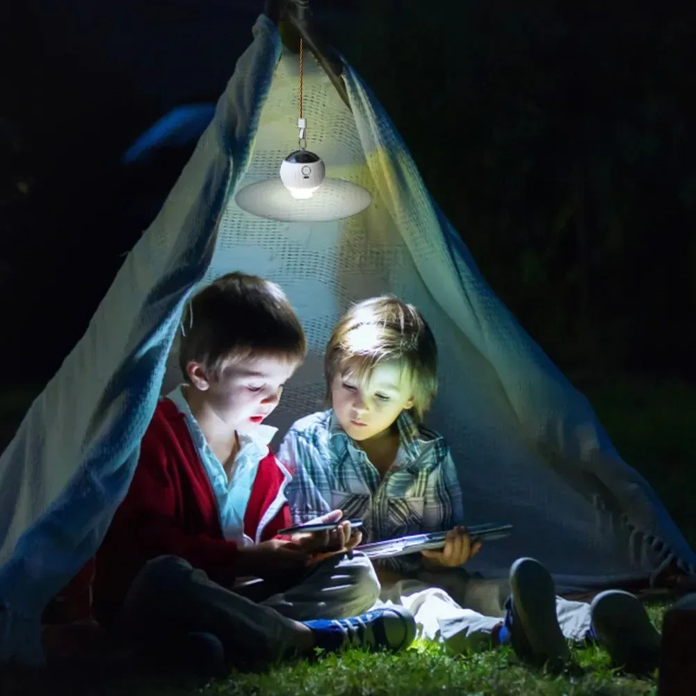 Proven 3-in-1 Camping Fan with Remote Carabiner and Tent Projection Light High-Performance