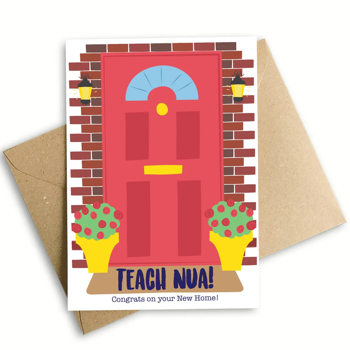 Casual New House Greeting Card Certified