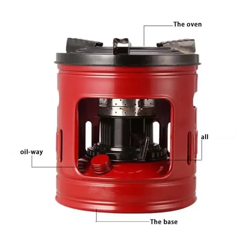 Advanced 1.5L Portable Kerosene Camping Stove with Ignition Device Outstanding