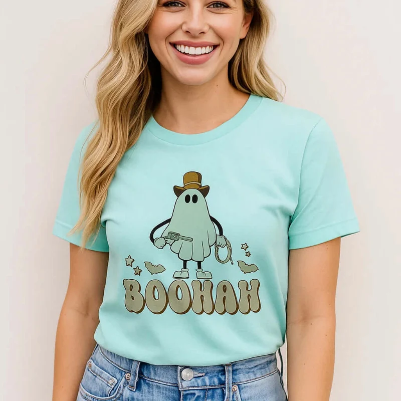 Lightweight Spooky Ghost T-Shirt Smooth