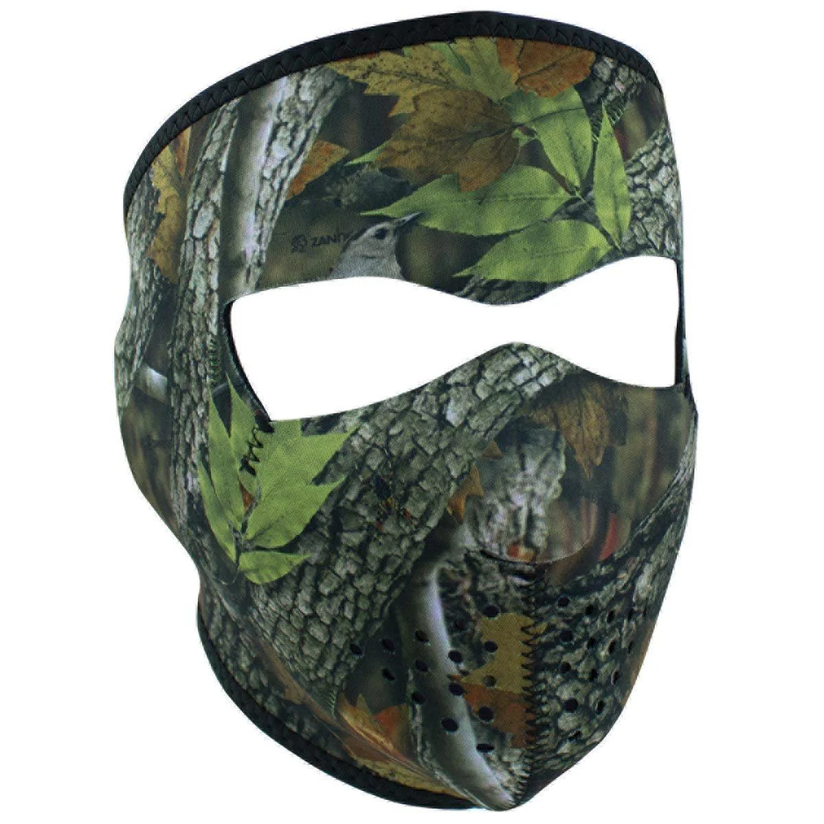 Convenient ZanHeadgear WNFM238 Neoprene Forest Camo Full Face Mask High-Quality