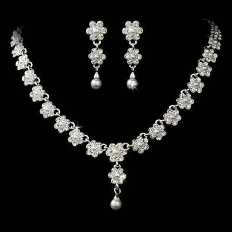 Casual Wedding Jewelry Set Luxury