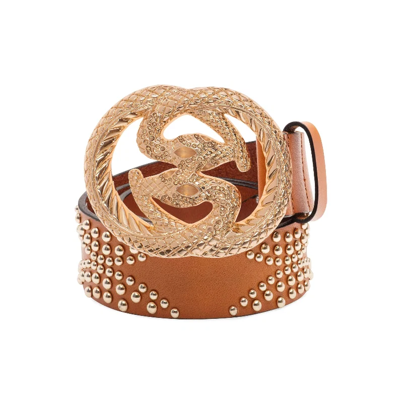 High-End Snake Glam Belt Fashionable