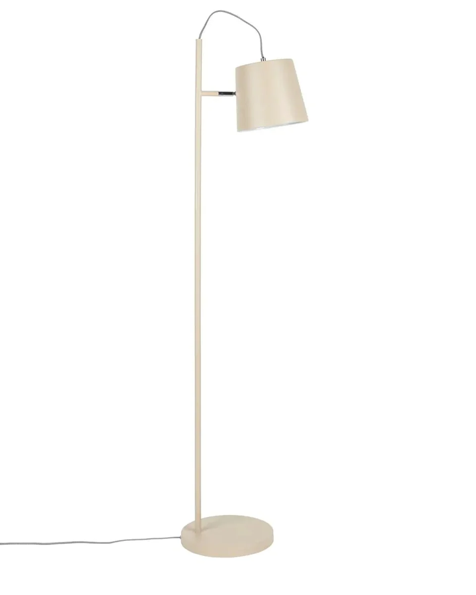 High-Performance Floor Lamp Buckle Head Beige Expertly Made