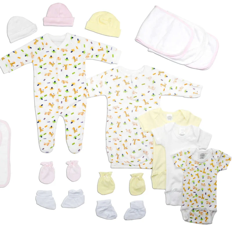 Lightweight Soft Cotton Layette Set Relaxed