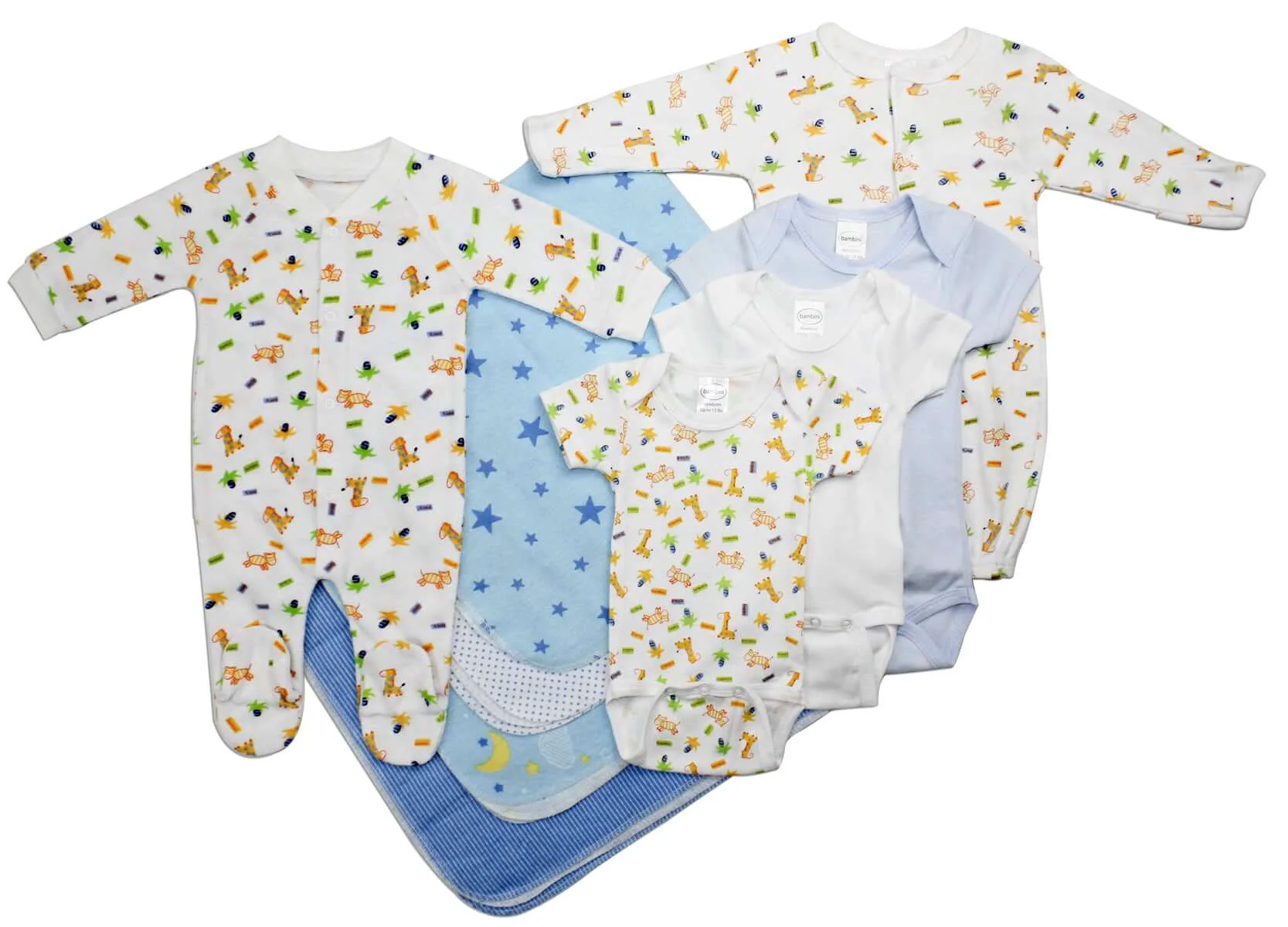 High-Quality Boys 9 Pc Layette Smooth