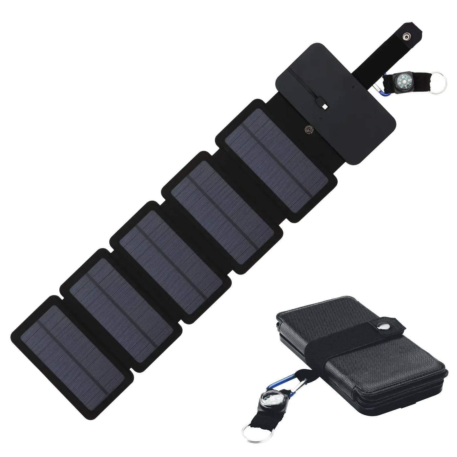 Carefully Designed Foldable Solar Panel Charger 5V Waterproof Portable Mobile Power for Outdoor Camping Hiking Outstanding