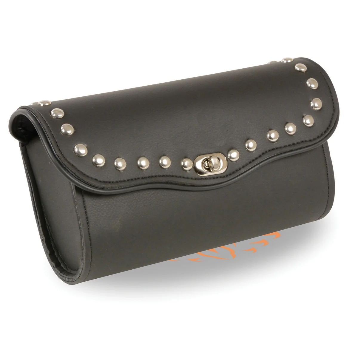 Original Design Milwaukee Performance SH493 Black Large PVC Studded Windshield Bag with Turn Clasp Refined