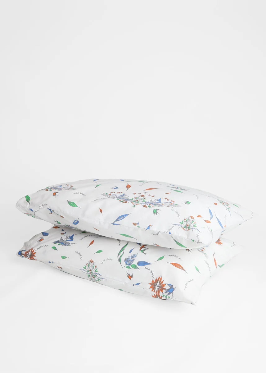 Recyclable Foxford Fox Friends Pillowcase Pair Original Design