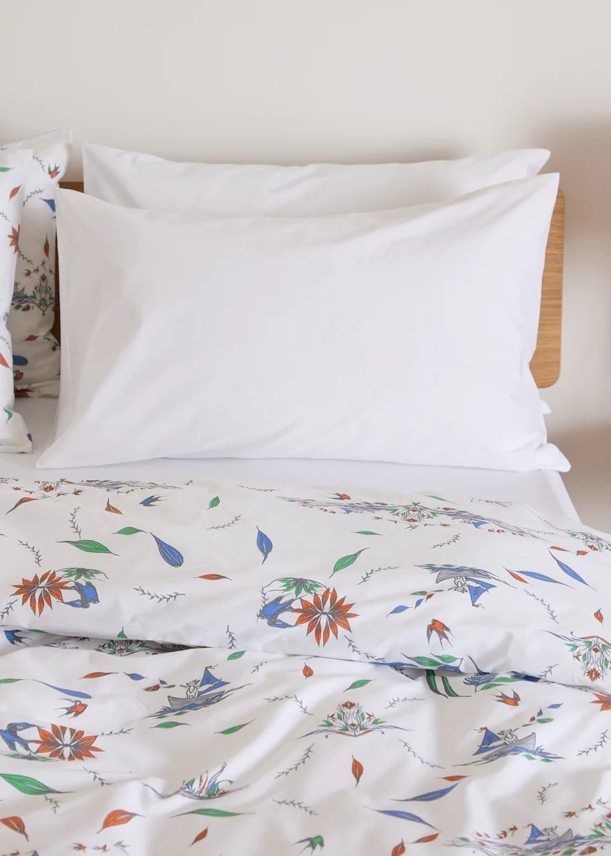 Premium Material Foxford Plain White Pillowcase Pair User-Friendly