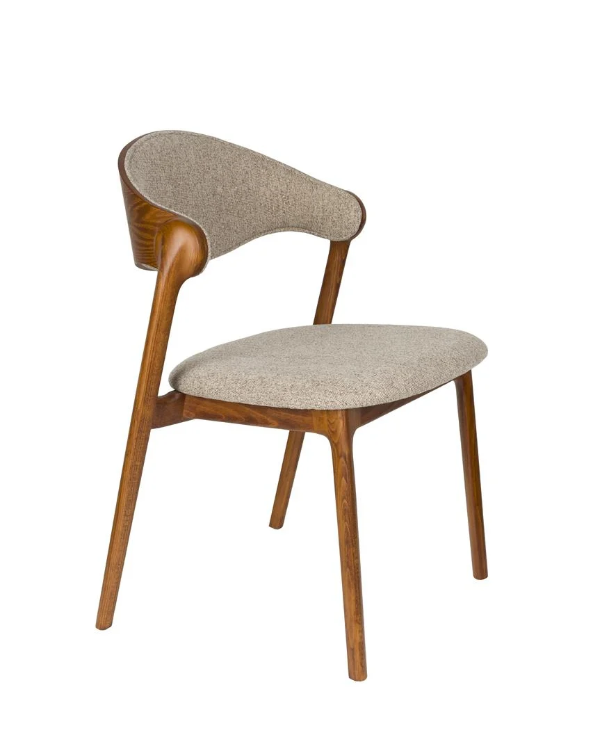 Easy-to-Use Chair Babington- Walnut Relaxed