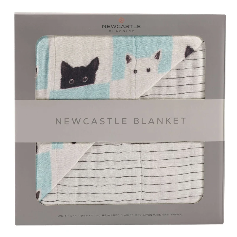 High-End Peek-A-Boo Cats Blanket Breathable