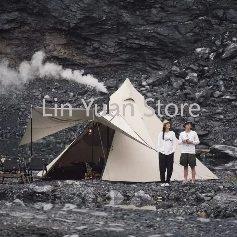 Specialty Sunshade Octagonal Pyramid Tent with Snow Skirt Eco-Friendly