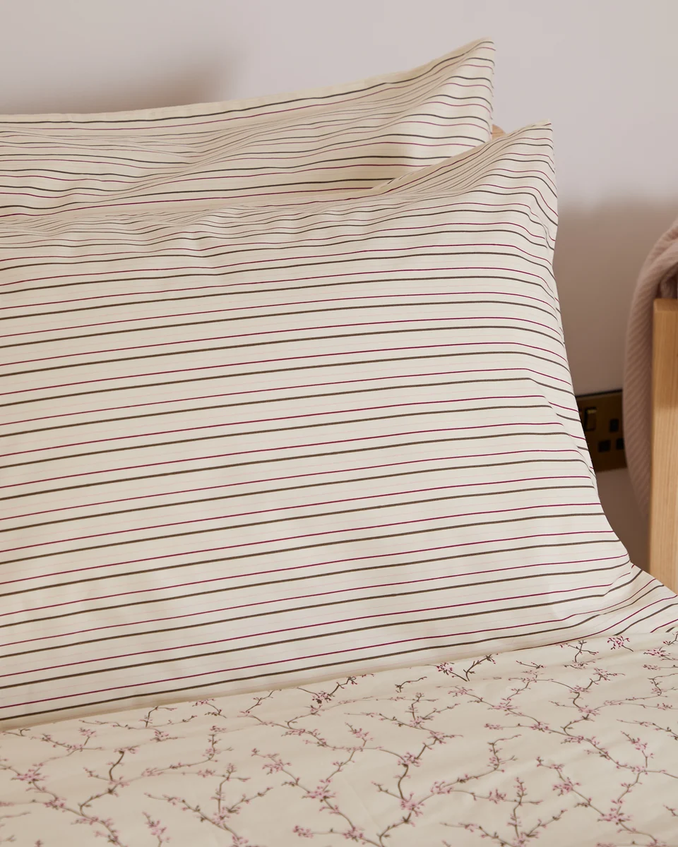 Trendy Foxford Tess Stripe Pillowcase Set Effective