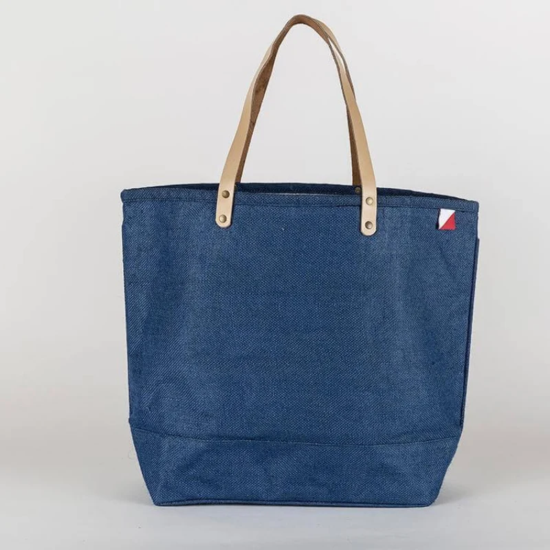 Practical Big Jute Colored Tote Consistent