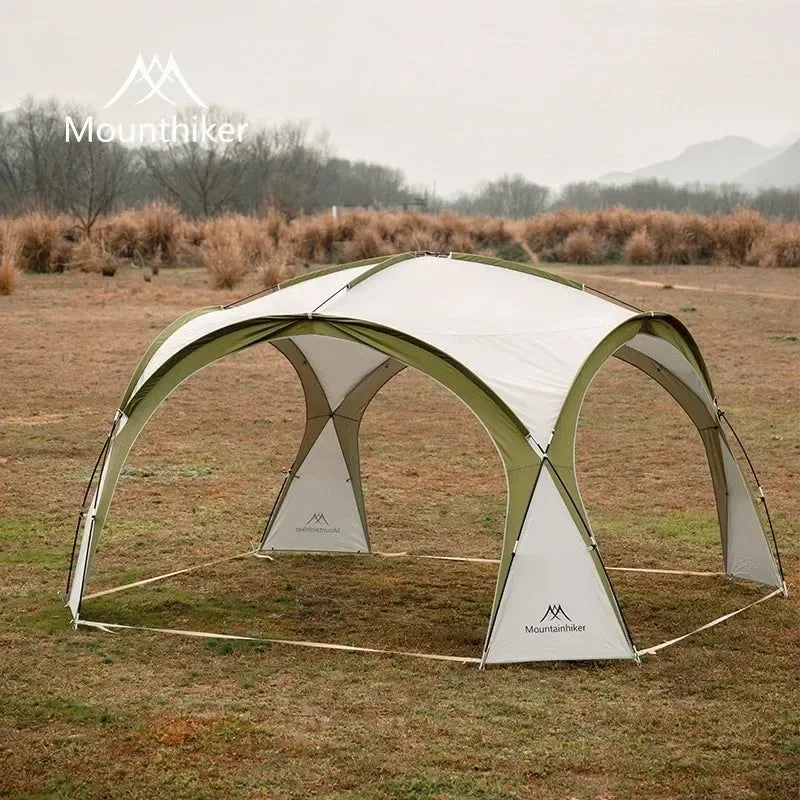 Reusable 8-10 Person Dome Camping Tent with Large Awning Pergola – Outdoor Family Shelter Exclusive