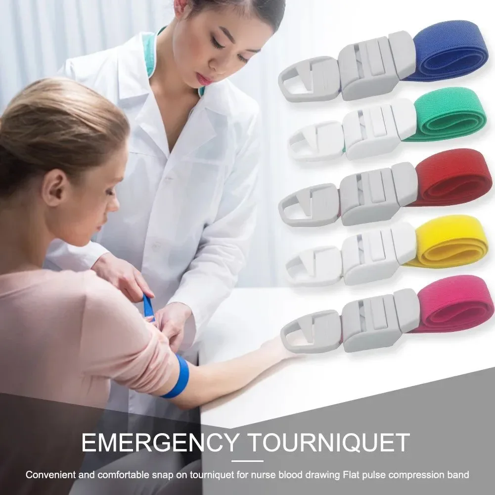 Elite Buckle Type Medical Tourniquet – Life Saving Hemorrhage Control for Camping Hiking Safety Survival Emergency Excellent
