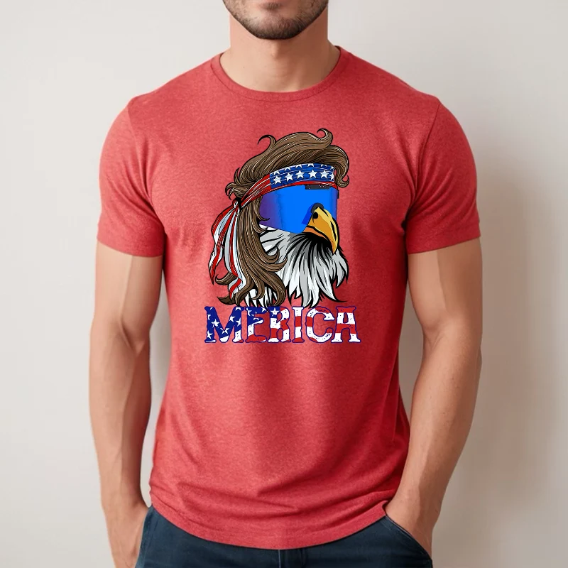 High-End Merica Mullet Tee Selected