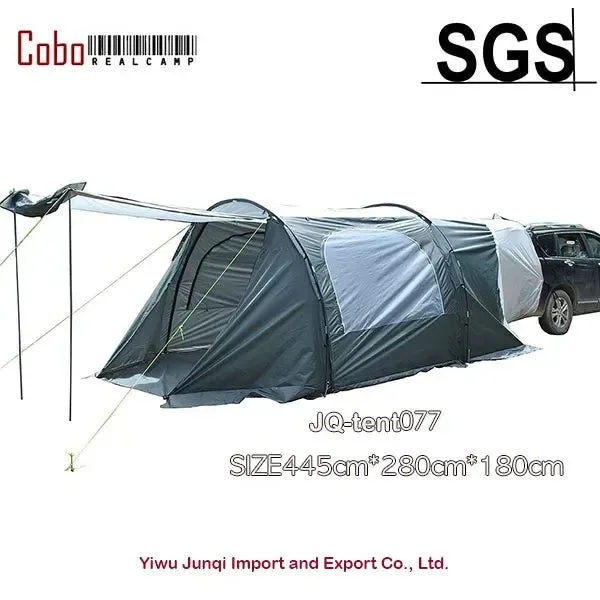 Authentic SUV Tailgate Shade Awning Tent – Portable Waterproof Car Camping Sun Shelter for Outdoor Beach Picnic and Fishing Organic
