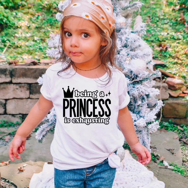Enhanced Princess Toddler Tee Crafted