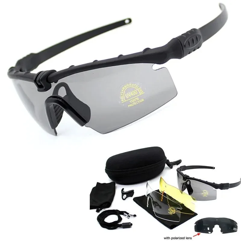 Unique Polarized Tactical Sport Glasses – UV Protection for Hunting Hiking Camping and Shooting Healthy
