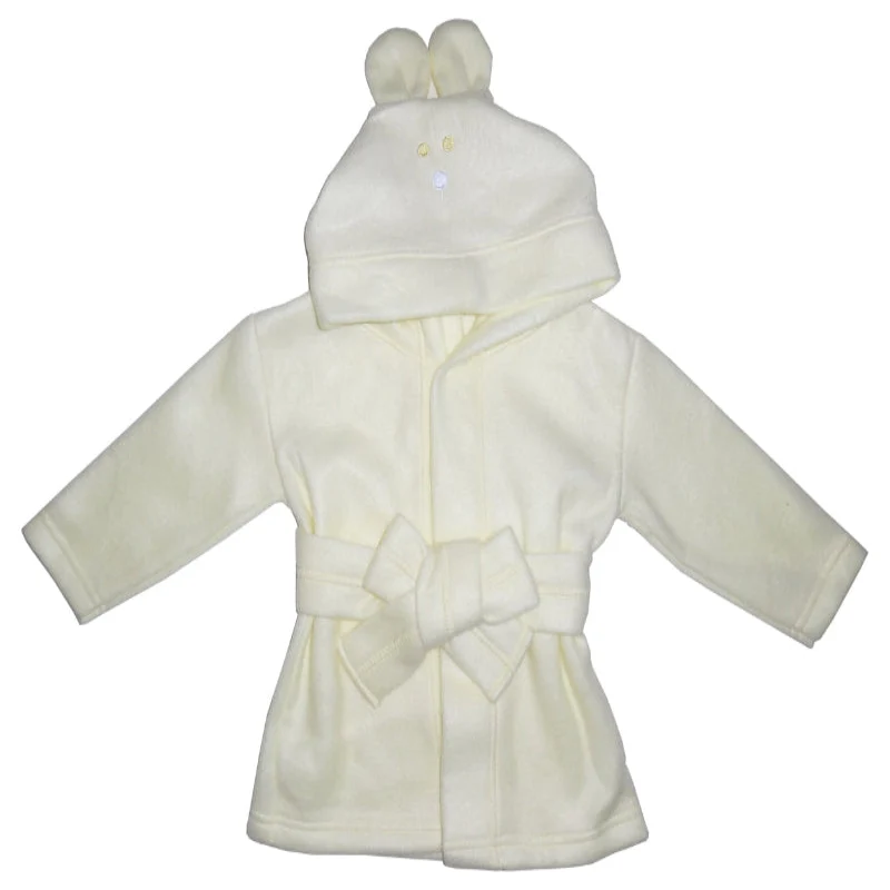 Fast Yellow Baby Fleece Robe Sustainable