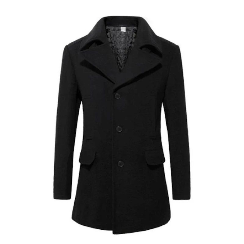 Healthy Men s Wool Coat Unique