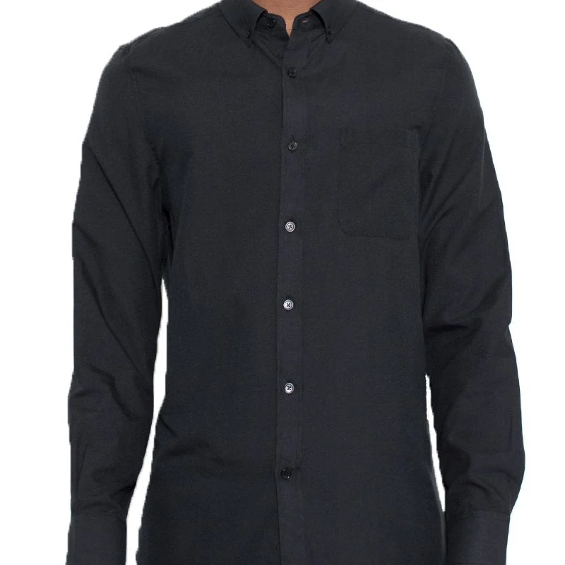 Effective Your Look with Our Men’s Black Button-Up Shirt – for Any Occasion Enhanced