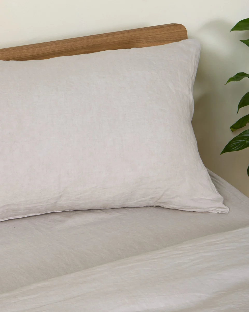 Soft Foxford Nacre Pure Linen Pillowcase Reliable