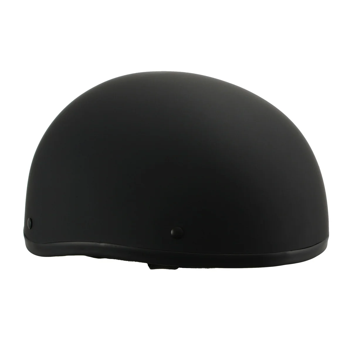 Next-Generation Milwaukee Helmets MPH9770DOT Americas Smallest Matte Black Half Helmet Optimized