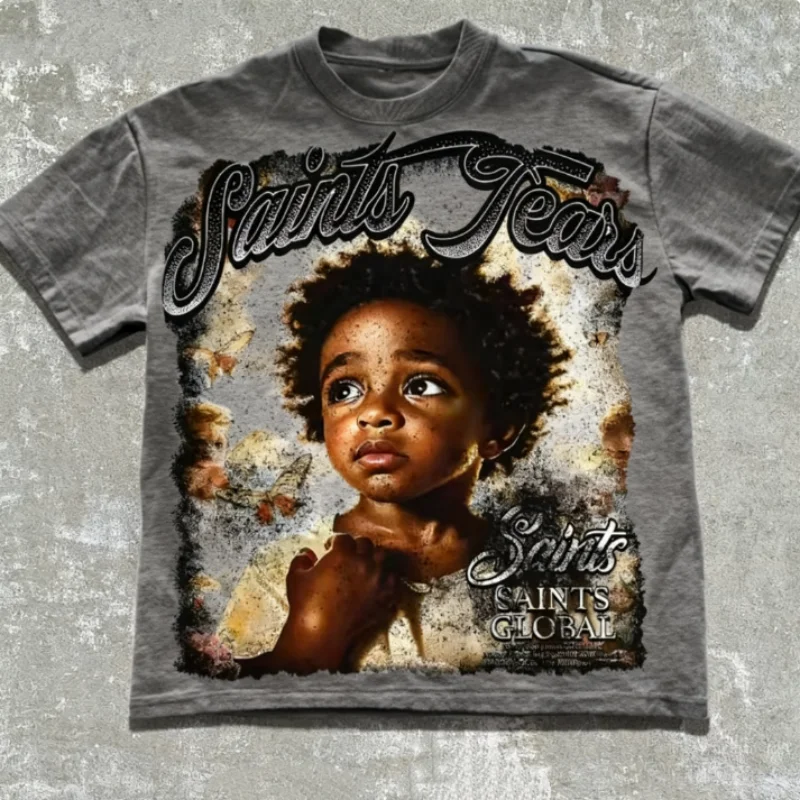 Effective Saints Tears Tee Your Style with Vintage Streetwear Excellent