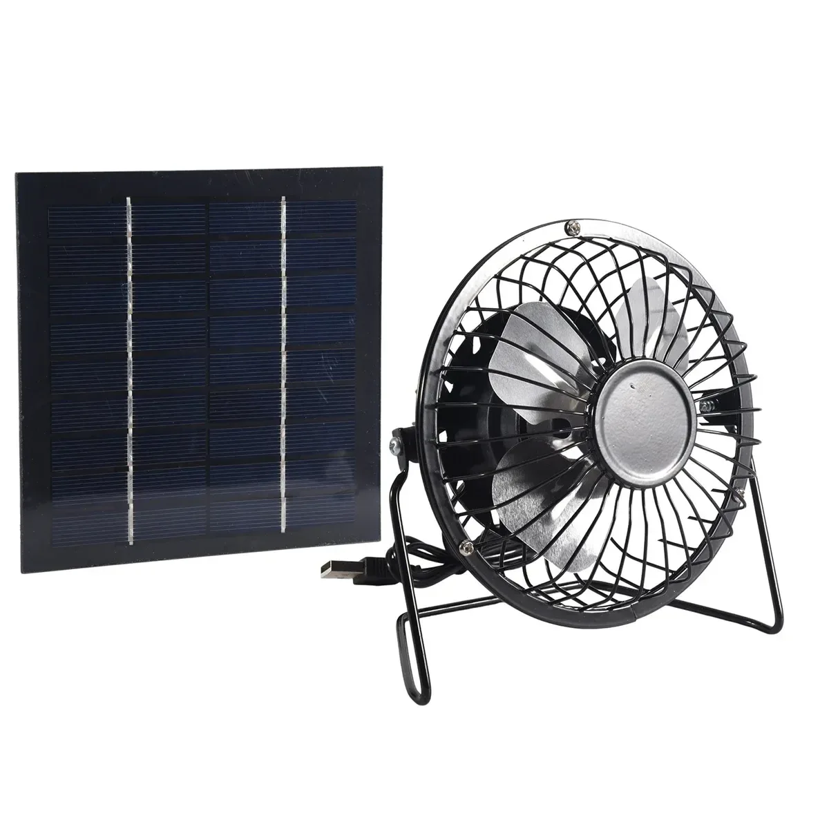 Solid Mini Solar-Powered Ventilation Fan – 5W Portable Exhaust Fan for Offices Outdoors Proven