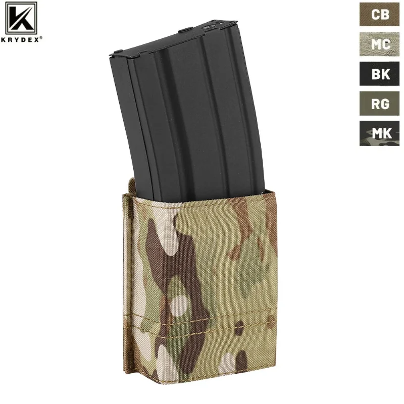 Sustainable KRYDEX Tactical Magazine Pouch – Durable Nylon Rifle Mag Holder Convenient