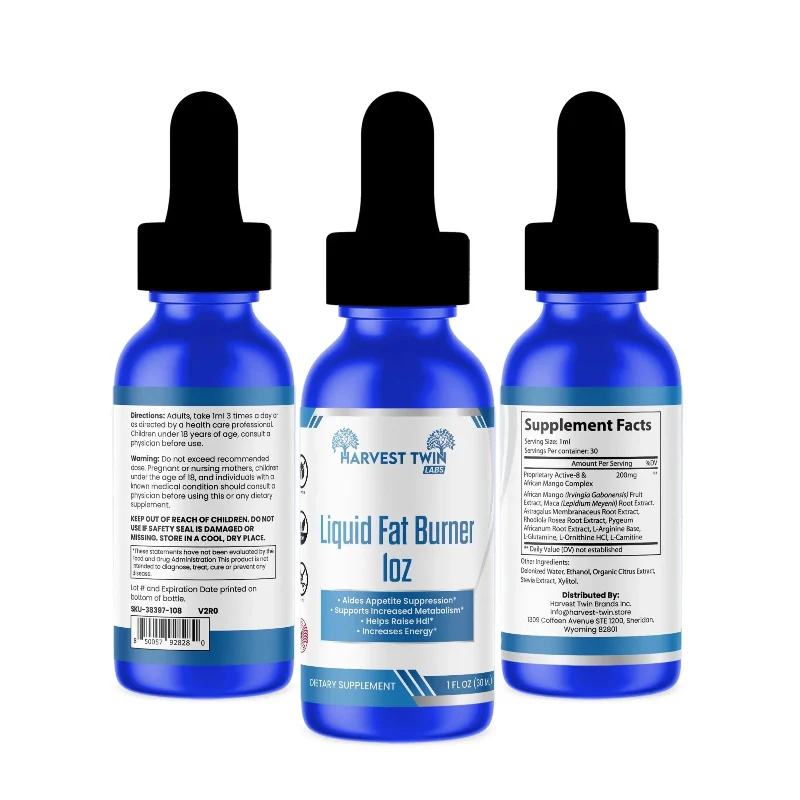 Solid Harvest Twin Labs Liquid Fat Burner – 1oz Consistent