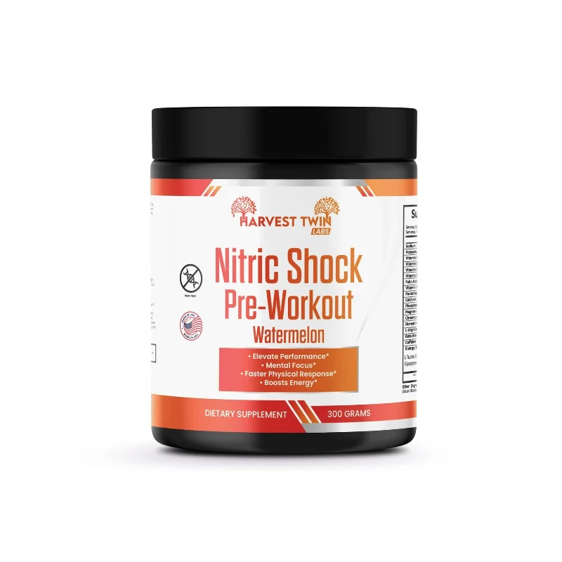 Casual Harvest Twin Labs Nitric Shock Pre-Workout Watermelon – 300g Contemporary