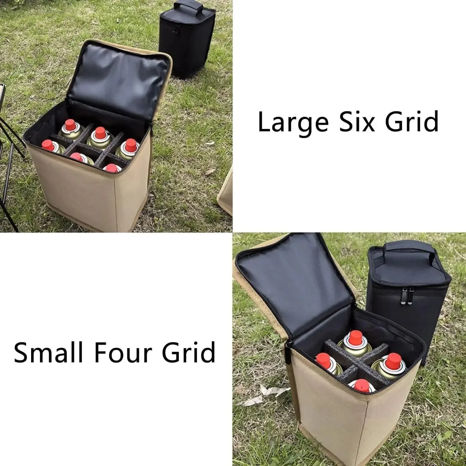 Practical Fuel Canister Storage Bag – Portable Protective Case for Camping Gas Tanks Cylinders Proven